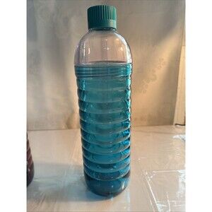 Aladdin 2 Way Lid Water Vessel Drink Bottle - Holds 18 oz Teal Color